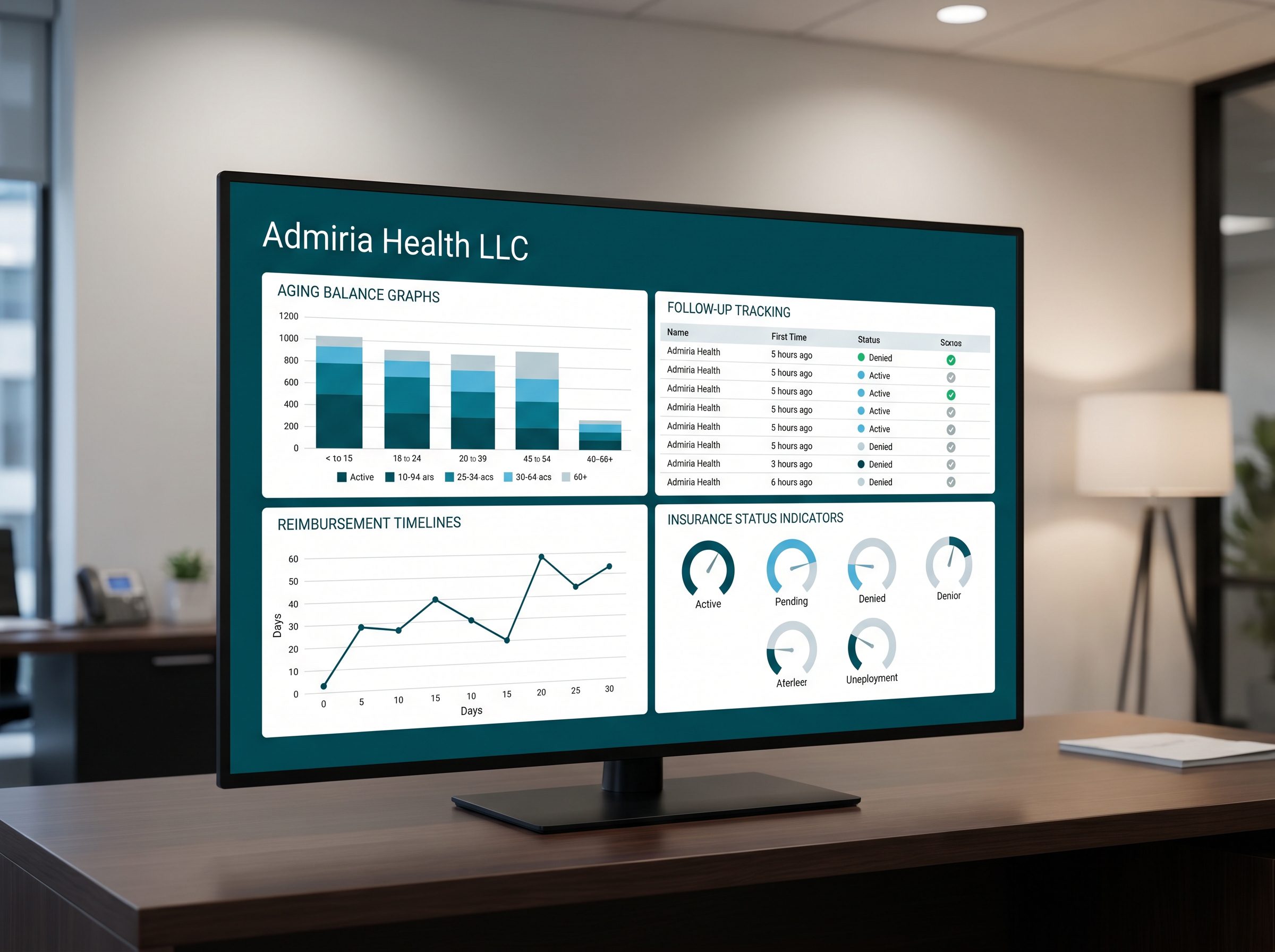 AR management and aging balance tracking