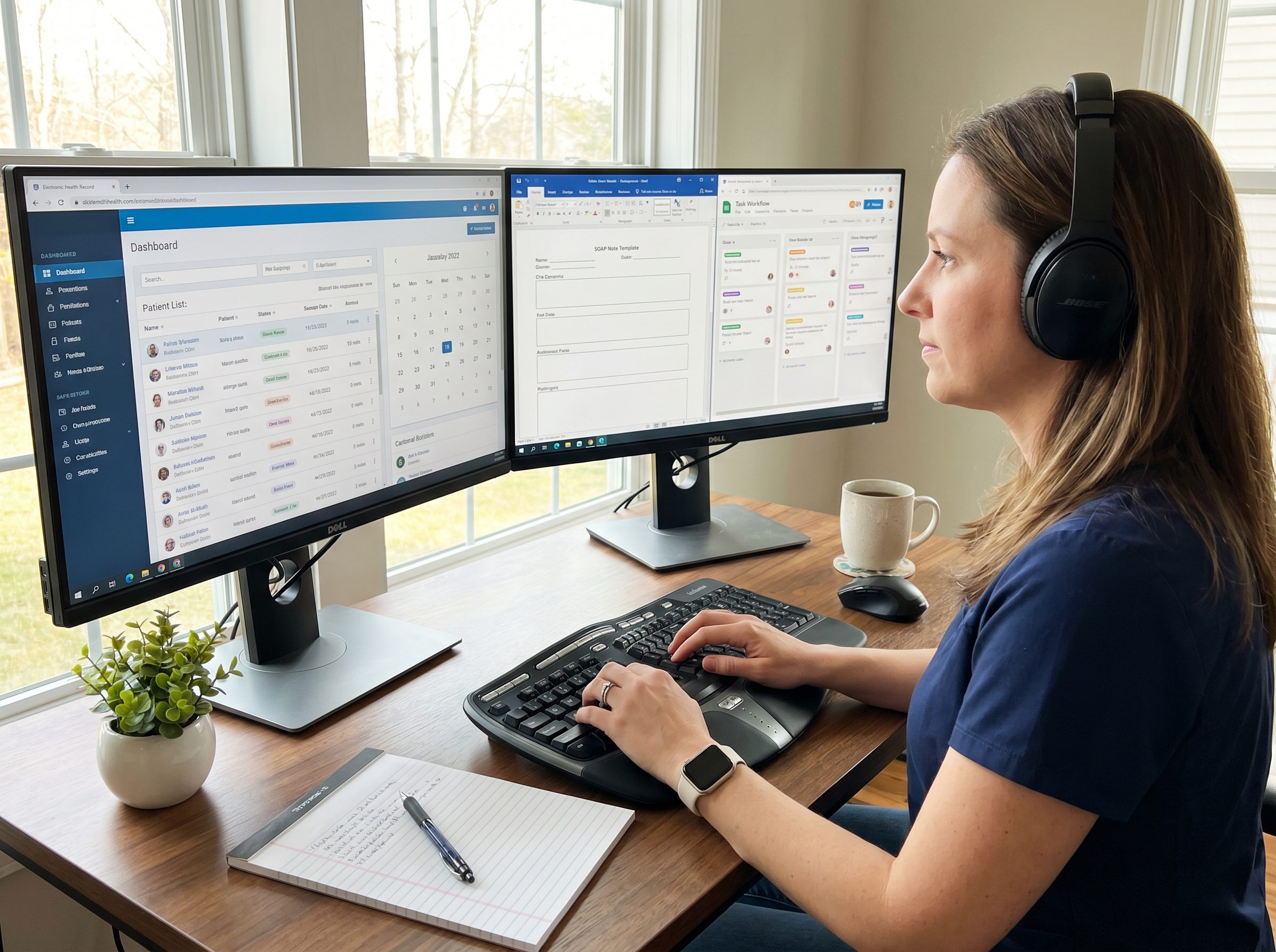 Patient chart review and EHR preparation workflow